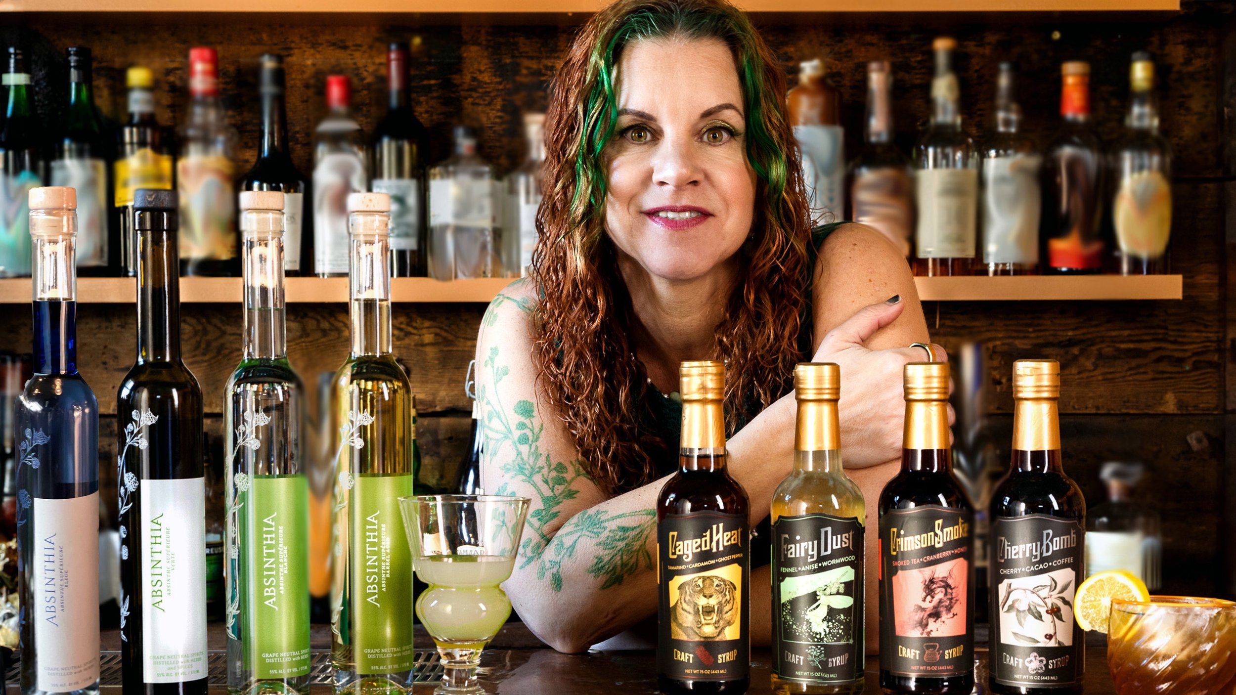 Absinthia Vermut, founder of Absinthia Vermut of Absinthias Bottled Spirits